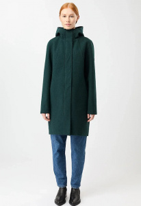 Wool Coat "Risana" - everglades
