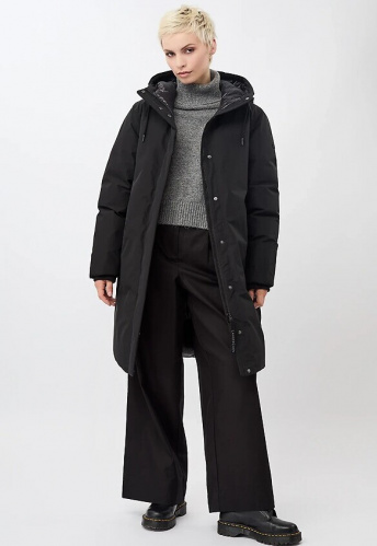 Mantel "Karron" - black