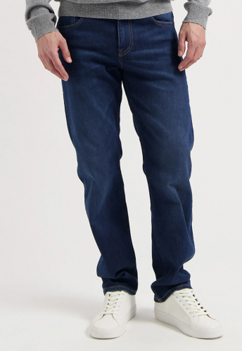 Mud Jeans "Bryce Mid Straight" - medium dark