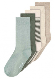 Socks 5-Pack Basic - mix soft earth
