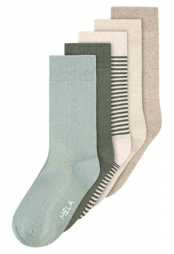 Socken 5er Pack Basic - mix soft earth