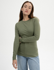 Basic Longsleeve "Dhivya" - thymian