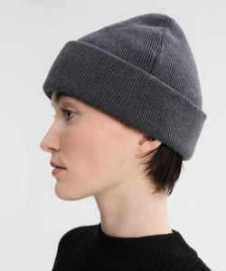 Feinstrick-Mütze "Himmat" - anthrazit melange