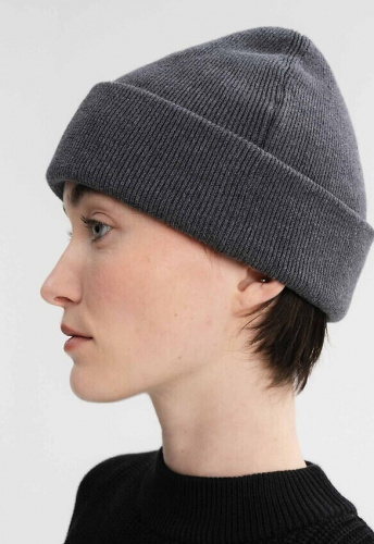 Feinstrick-Mütze "Himmat" - anthrazit melange