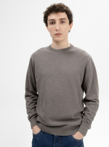 Knit Sweater "Himal" - bear melange