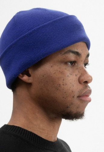 Feinstrick-Mütze "Himmat" - bold blue