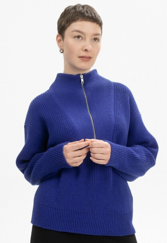 Rippstrick-Troyer "Kimaya" - bold blue