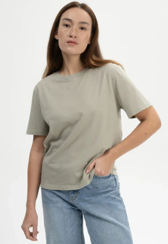 T-Shirt "Tanika" - dusty green