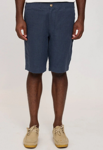 Leinen-Shorts - ink blue