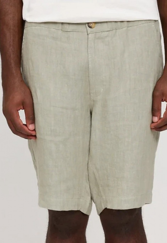 Leinen-Shorts - seagrass