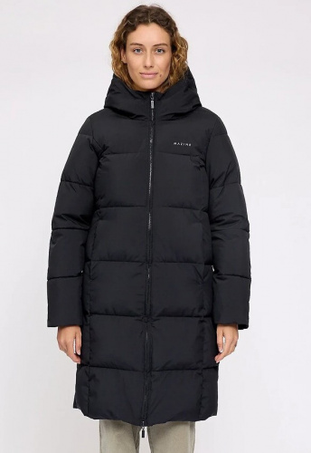 Basic Puffer Coat - black