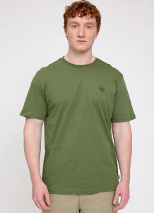 Chest Print T-Shirt - cypress