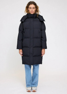 Over-Sized Puffer Coat - black