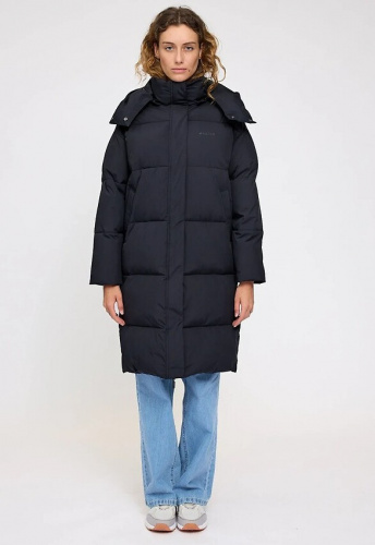 Over-Sized Puffer Coat - black