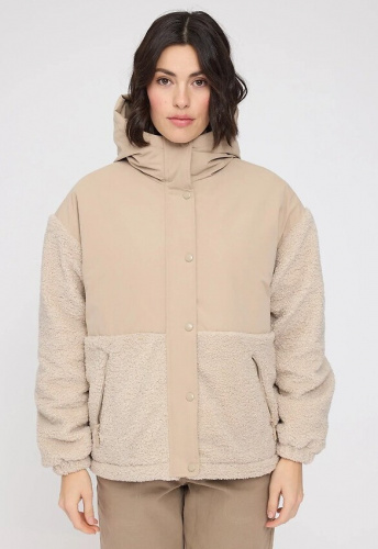 Fabric Blocking Jacket - oat/natural