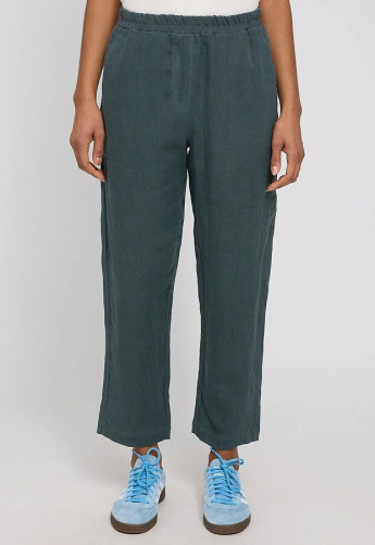 Damen Leinenhose - bottle