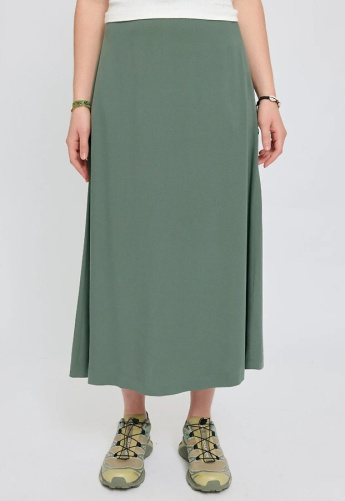 Viskose-Midi-Rock - bottle