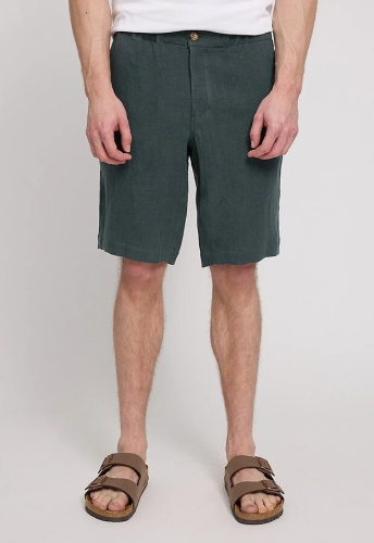 Leinen-Shorts - bottle