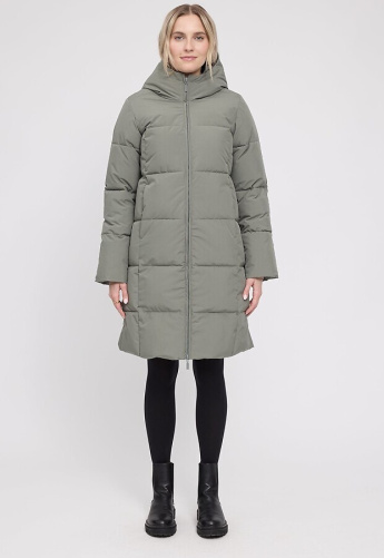 Basic Puffer Coat - light bottle