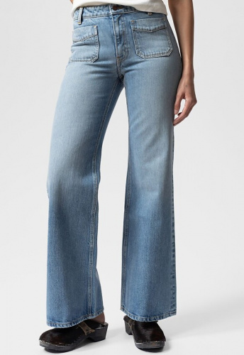 Nudie Jeans "Holly Flare Denim Pants"