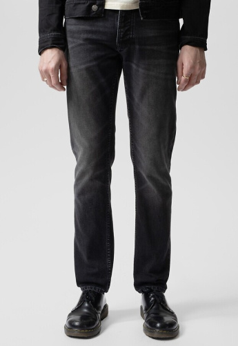 Nudie Jeans "Solid Ollie" - black force