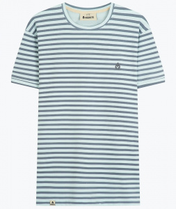 T-Shirt "Johann" - stormy striped