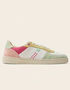 Odaje Sneaker "Marie" - green white yellow