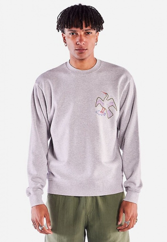 Sweatshirt "Bude" - heather grey