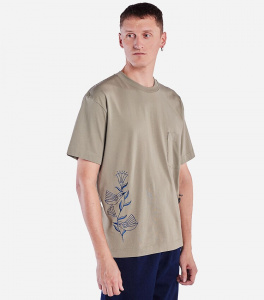 T-Shirt "Hummingbirds" - clay