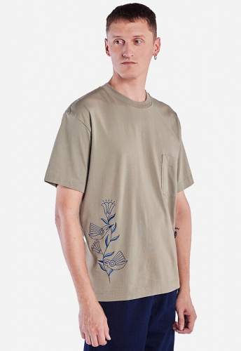 T-Shirt "Hummingbirds" - clay