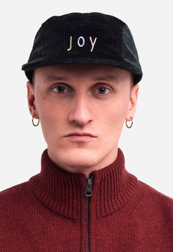 Five Pannel Cap "Joy" - dunkelgrün