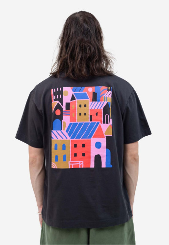 T-Shirt "City" - schwarz