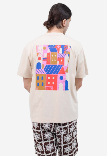 T-Shirt "City" - creme