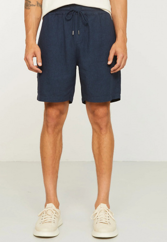 Shorts "Curry" (Leinen) - navy