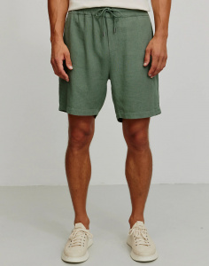 Shorts "Curry" (Leinen) - khaki