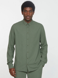 Hemd "Nutmeg" (Leinen) - khaki