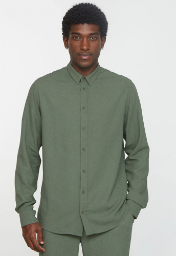 Hemd "Nutmeg" (Leinen) - khaki