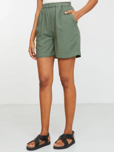 Shorts "Fir" (Leinen) - khaki