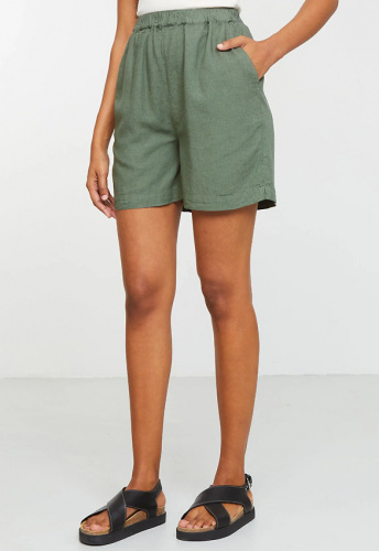 Shorts "Fir" (Leinen) - khaki