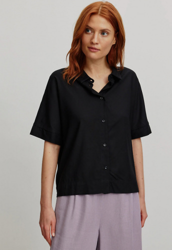 Bluse "Brunnera" - schwarz