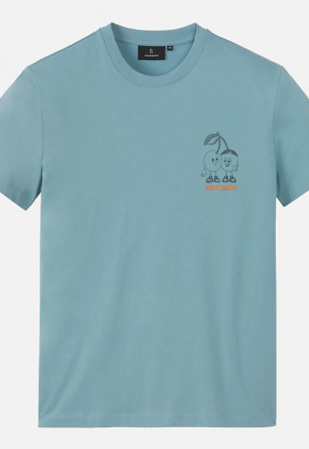 T-Shirt "Agave Moin Chéri" - lake green