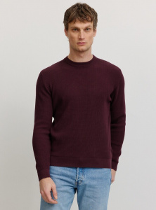 Strick-Pullover "Lupin" - dark plum