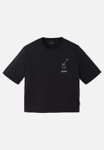 T-Shirt "Azolla Geisterfahrer" - schwarz