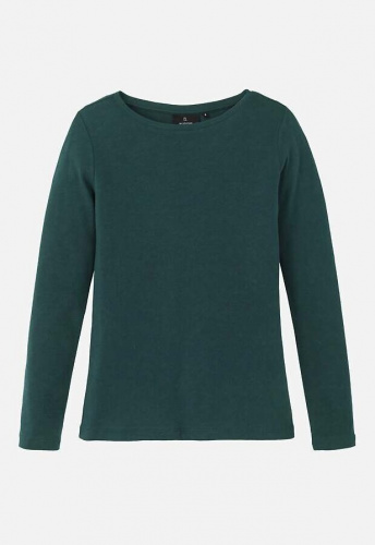 Longsleeve "Iris" - deep green