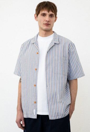 Rotholz "Bowling Shirt" - multi stripe