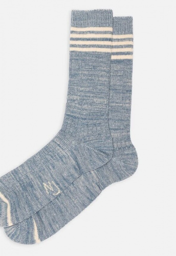 Nudie Socken "Rasmusson Men Tennis Socks" - bluegrey