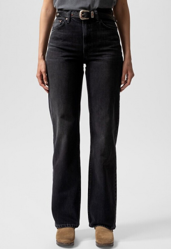 Nudie Jeans "Clean Eileen" - black crosshatch