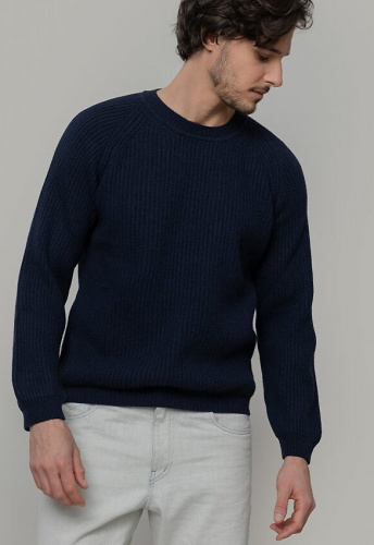 Kaschmir-Pullover "Sante" - blue mora
