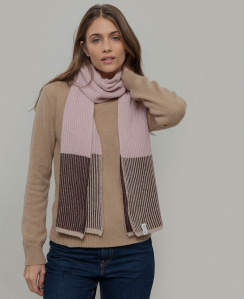Cashmere Scarf "Teresa" - pink peonia