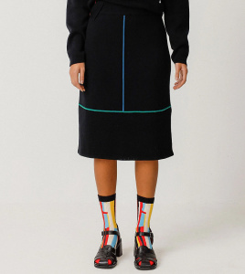 Knit Skirt "Alda" - black